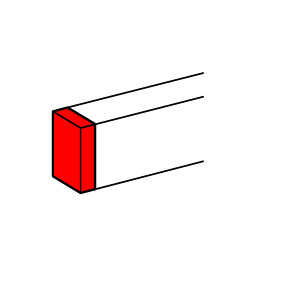 Záslepka DLP 80X50 (Legrand)