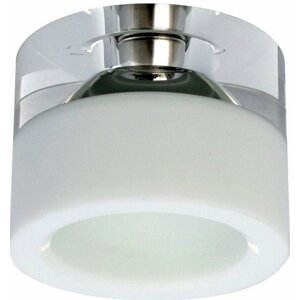 Svietidlo V712R-A+W 1xGU5,3/50W , ALU/CLEAR/WHITE (luxera)