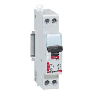 Istič 1-pólový+N C/4A 10kA Rada:DX (Legrand)