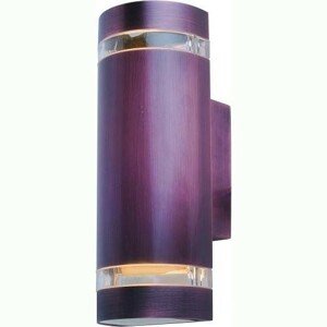 Svietidlo 2x11W Halbrund AL WL kupfer (Globo)