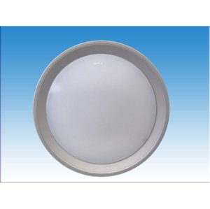 Svietidlo BERTA 420/2700 SILVER prisad. guľ. int.,plas. biele tien. s STRIE. prst. (OPPLE