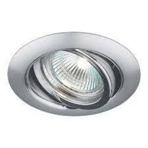 Svietidlo podhľadové DOWNLIGHT GU10 50W brúsený hliník (EMITHOR)