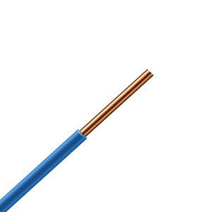 Kábel CY 0,75= H05V-U tm.modrý RAL5002