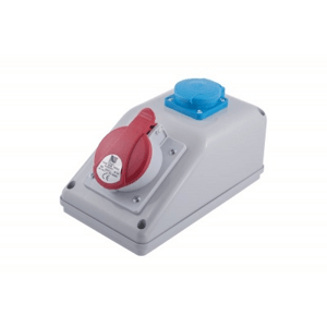 Zásuvka KOMPAKT R-BOX 32A/5P,1x250V IZVZ 3253(PAWBOL)