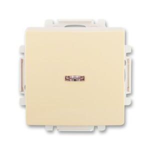 Tlacidlo (1/0Ss, 1/0So) 10A/250V (SS) krémová Swing-L (ABB)
