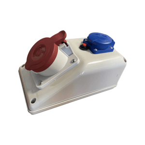 Zásuvka KOMPAKT R-BOX 32A/4P,1x250V IZVZ 3243(PAWBOL)