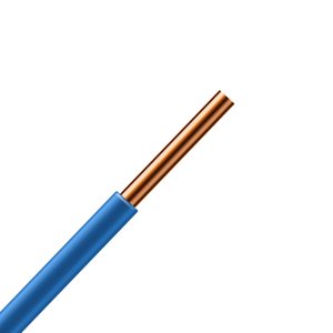 Kábel CY 2,5 = H07V-U tm.modrý