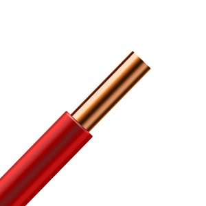 Kábel CY 10 = H07V-U červený
