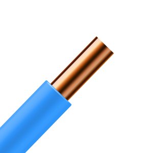 Kábel CY 16 = H07V-U modrý sv.