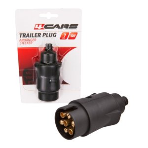 Zástrčka 12V/7 pólová na kábel (4CARS)