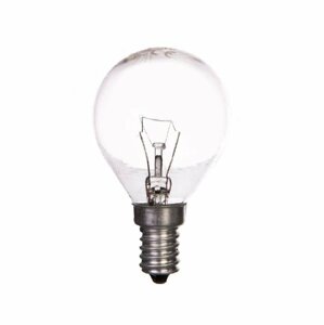 Žiarovka 60W, E14, 2700K, 400lm, 230V, iluminačná, číra (GTV)