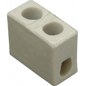 Spojka svietidlová 4mm2, 1-pól. (400V) keramická - 6110-06 (SEZ DK)