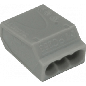 Svorka bezskrutková 3x2,5mm2 (24A/450V) - BS 2/3 (SEZ DK)