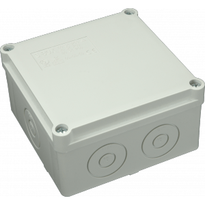 Škatuľa inštalačná S-BOX 126 SK 100x50x100mm (400V) sivá IP66 (SEZ DK)