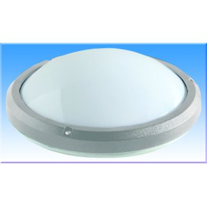 Svietidlo MELISSA MINI s 109 SN prisad. guľ.,plas. biele tien. so strieb. plast. rám. (OPP