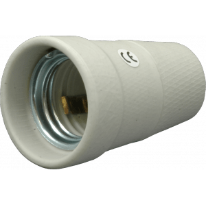 Objímka svorcová E27 4A/250V porcelán - 4227-E27 E (SEZ DK)