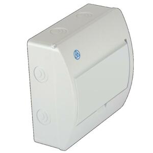 Rozvádzač nástenný 8M Imax.60A/16A biele IP40 - LUX 663/0/.08 (SEZ DK)