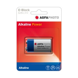 Batéria 9V alkalická (AGFA)