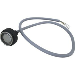 Dotyková plocha s LED v plast. púzdre, kovový povrch z nehrdz.ocele, DEK - CZ-2-SS (TESLA)