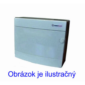 Rozvádzač nástenný 8M, IP40, biele. dv., N4/8 C/N (Technoplast)