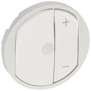 Kryt stmievača tlačidlový IR biela Céliane (Legrand)