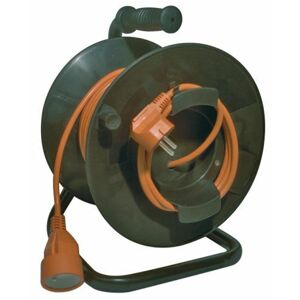 Kábel predlžovací 20m 4x zás. 3x1,0 mm2, bubon,(Solight)
