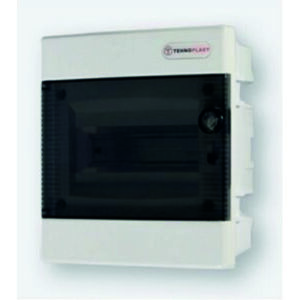 Rozvádzač zapustený 8M, IP40, transp. dv., U4/8 C/P (Technoplast)
