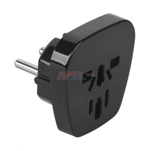 Redukcia sieťová SK/UNI 230V čierna