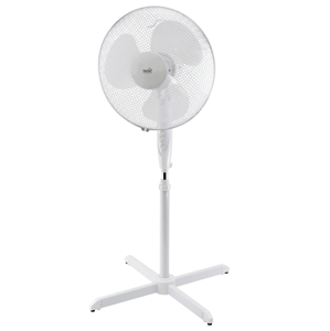 Stojanový ventilátor 45W (40cm) biely (SOMOGYI)