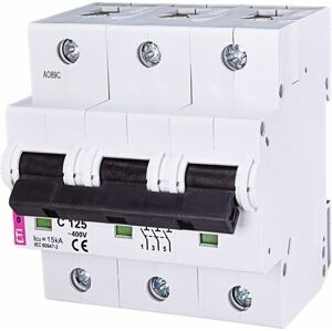 Istič 3-pólový C/125A 15kA Rada:ETIMAT10 (ETI)