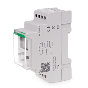 Hodiny dig. PCZ-522 dvojkanálové 2x16A 24-250V AC/DC