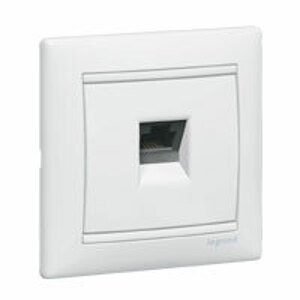 Zásuvka dátová 1xRJ45 Cat.6 STP (LCS) biela Valena (Legrand)