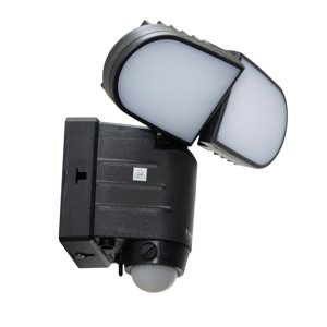 Reflektor LED so solárnym panelom + senzor pohybu