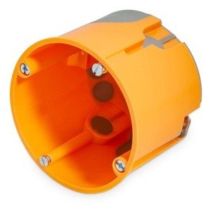 Krabica E3700 do dutých stien 61mm hlboká