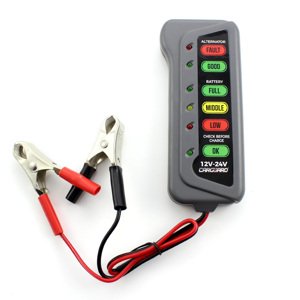 Tester akumulátorov a autobatérií 12-24V (GLOBIZ)