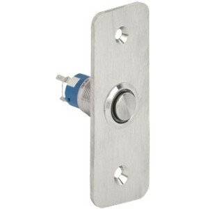 Tlačidlo výstupné 1NO+1NC 2A/36V IP65 INOX PBK-B-19-NONC(LED) (RYS)