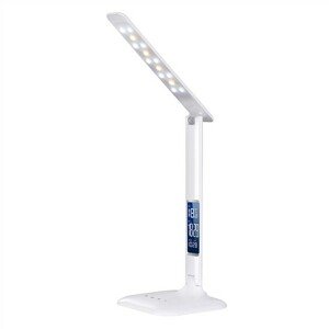 LED stolná lampa stmievateľná s displayom, 6W, nastavenie teploty svetla (SOLIGHT)