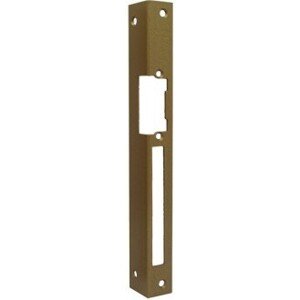 Lišta zámková 250mm rohová pravá symetrická hnedá (Openers&Closers)