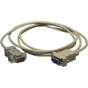 Kábel prepojovací RS232 2m (2xDB9 Cannon M/F) pre pripojenie OPJ k PC (RYS)