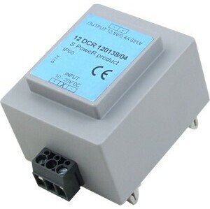 Menič DC/DC 12V/13,8V/0.4A IP20 DIN 12DCR120138/04 (RYS)