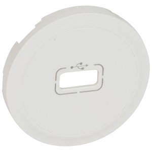 Kryt zásuvky USB biela Céliane (Legrand)
