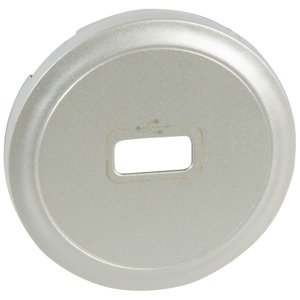 Kryt zásuvky USB titán Céliane (Legrand)