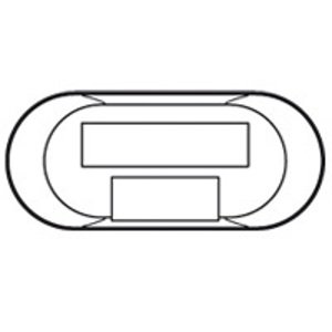 Kryt pre switch Ethernet 10/100 base T biela Céliane (Legrand)