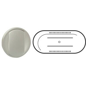Kryt pre hotspot Wi-Fi 1pásmový/2pásmový titán Céliane (Legrand)