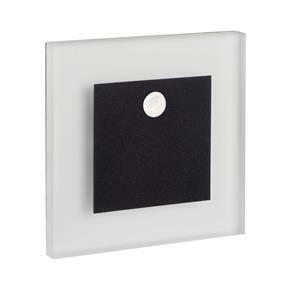 Svietidlo LED štvorcové zapustené Apus 0,8W, 4000K, 14lm, PIR, 12V DC (Kanlux)