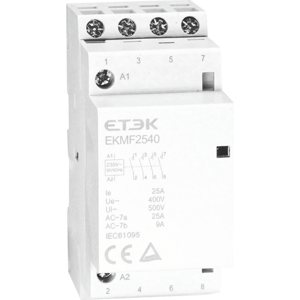Stýkač 4P 25A 24V AC 4NO EKMF (ETEK)