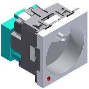 Zásuvka s prepäťovou ochranou ZPO D LMO1 iS-3kV (KIWA)