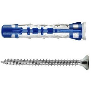 Hmoždinka Bluefix 8x50 s vrutom