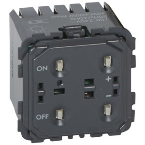 Stmievač tlačidlový RL 600W (PS) - prístroj Céliane (Legrand)