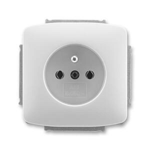 Zásuvka 2P+T/16A/250V (SS) sivá Tango (ABB)